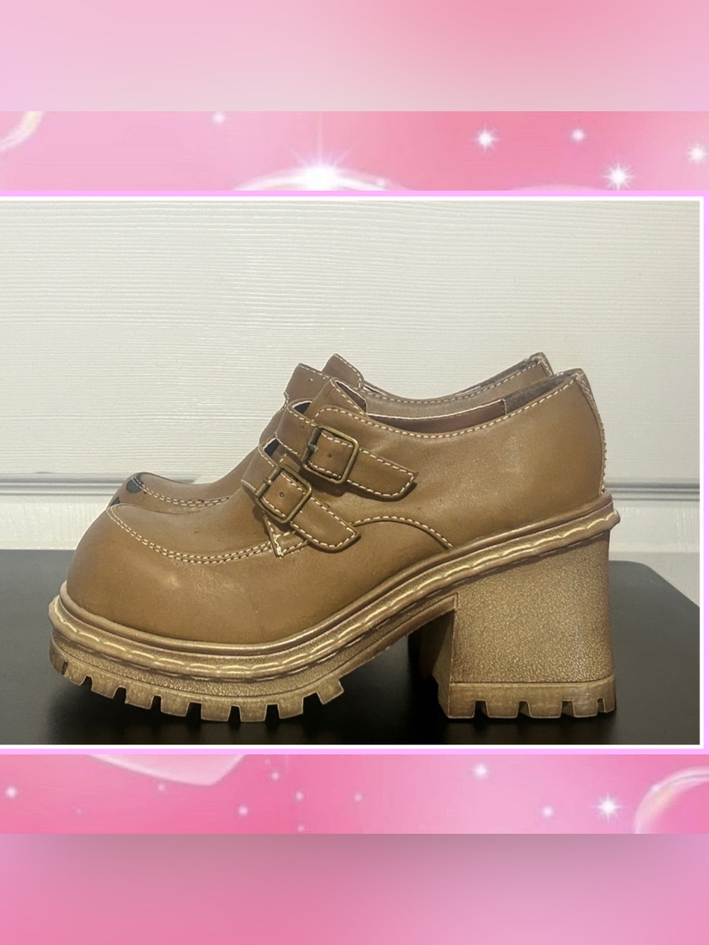 Vintage 90s Y2K Chunky Platform Oxfords